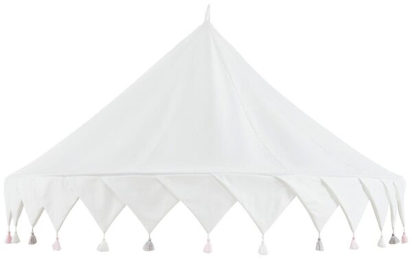 BALDAHIN Cute 145/78/55 cm obarvano bela