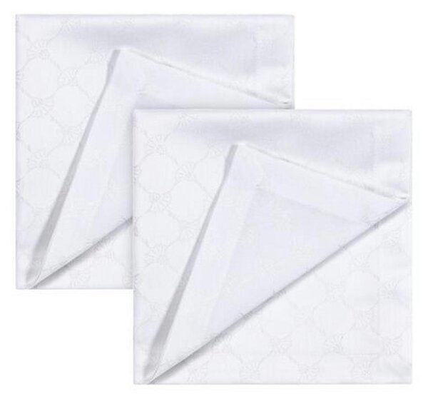 SERVIETA IZ BLAGA CORNFLOWER ALLOVER 50/50 cm bela