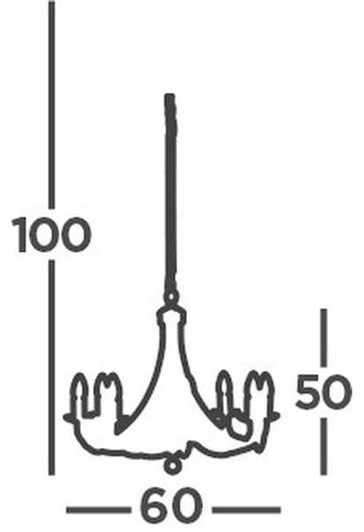 LESTENEC Maypole 60/60/100 cm E14