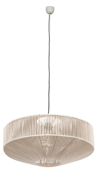 Japandi viseča svetilka rjava vrv 61cm - Svea