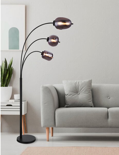 SVETILKA V OBLIKI LOKA Blacky 80/60/175 cm