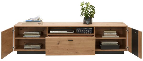 TV-ELEMENT antracit, barve hrasta