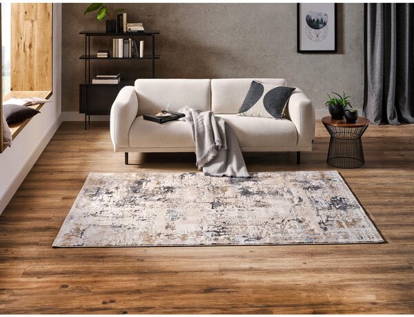 TKANA PREPROGA Elegance 80/150 cm tkano siva, bež