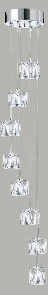 VISEČA LED-SVETILKA Ice Cube LED 4.875W W
