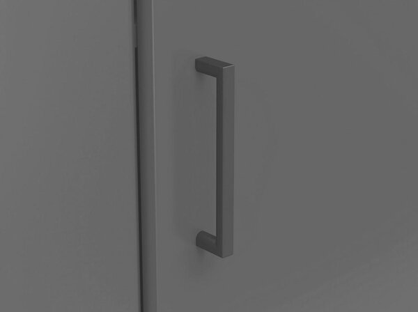 KOTNA KOMODA, barve grafita