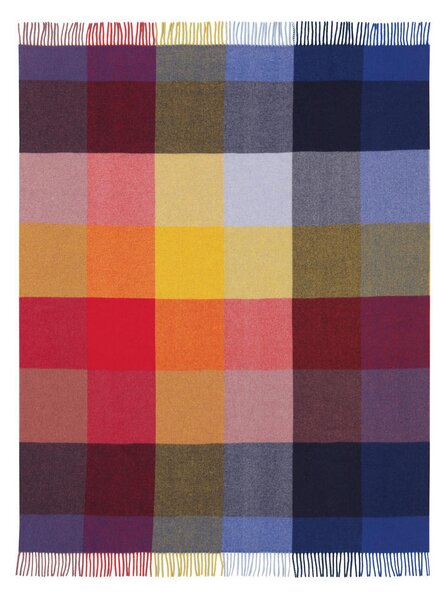 ODEJA BRIGHT SQUARE 130/170 cm modra