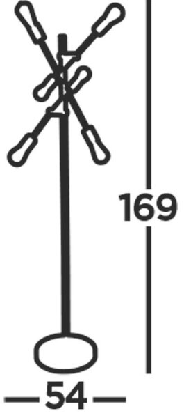 STOJEČA SVETILKA Armstrong 54/150 cm