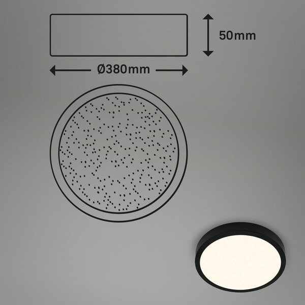 STROPNA LED-SVETILKA Runa 22 W 2900 lm 2700-6500 K 230 V