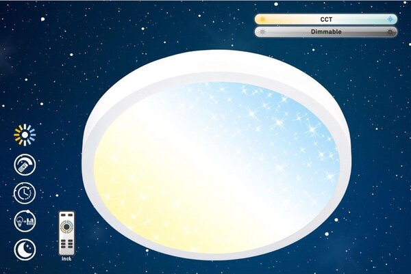 STROPNA LED-SVETILKA Runa 22 W 230 V