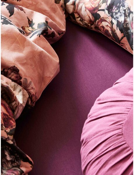 POSTELJNINA KARLI 135/200 cm saten pink