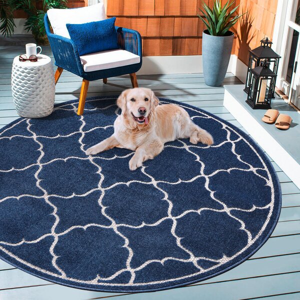 PREPROGA ZA ZUNANJO UPORABO Berlin 150 cm tkano modra