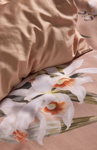 POSTELJNINA NOE 135/200 cm saten pink