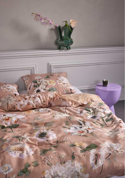 POSTELJNINA NOE 135/200 cm saten pink