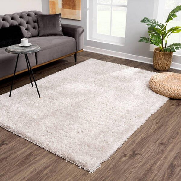 PREPROGA Z VISOKIM FLOROM Porto 120/170 cm tkano svetlo siva