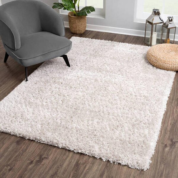 PREPROGA Z VISOKIM FLOROM Porto 120/170 cm tkano svetlo siva