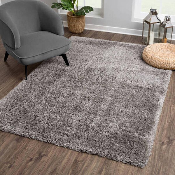 PREPROGA Z VISOKIM FLOROM Porto 120/170 cm tkano temno siva