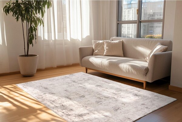 PIERRE CARDIN TKANA PREPROGA LYON 80/150 cm tkano srebrne barve
