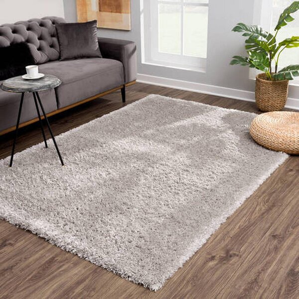 PREPROGA Z VISOKIM FLOROM Porto 120/170 cm tkano siva