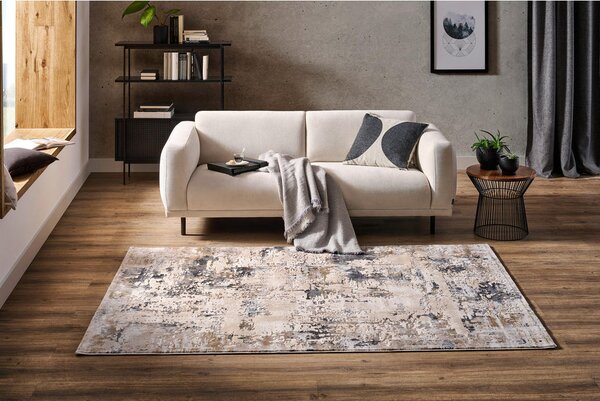 TKANA PREPROGA Elegance 80/150 cm tkano siva, bež