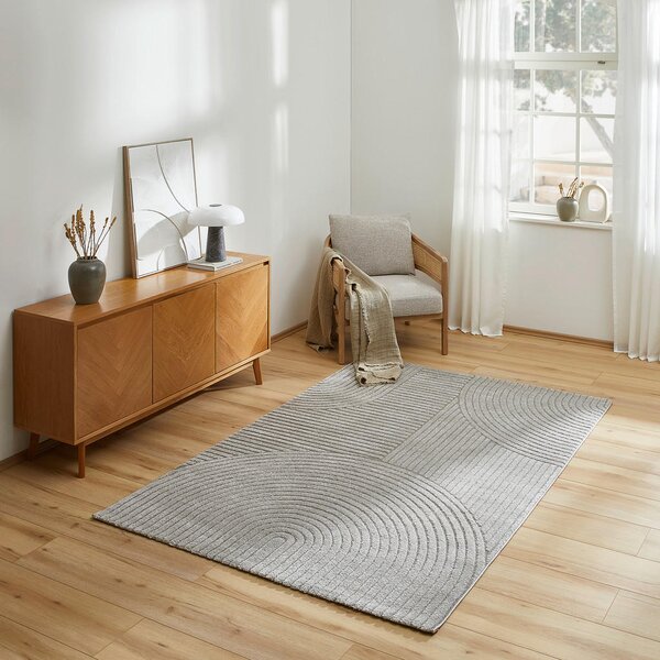 TKANA PREPROGA Granada 80/150 cm tkano siva