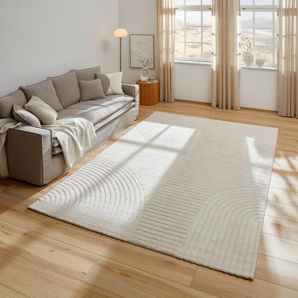 TKANA PREPROGA Granada 80/150 cm tkano krem barve
