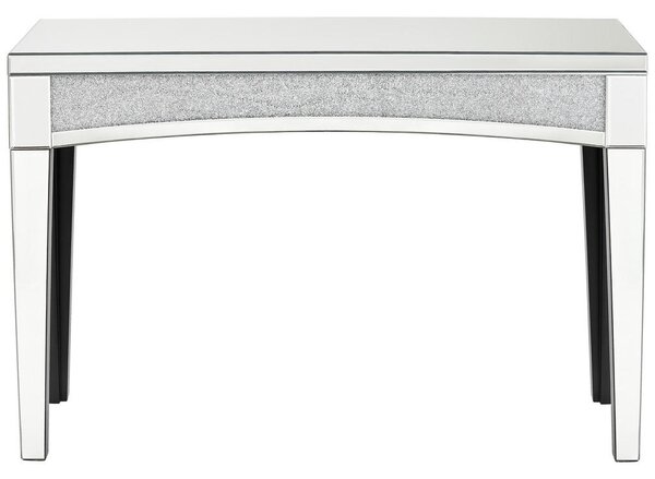 KONZOLNA MIZICA, 120,5/81/35,5 cm srebrne barve