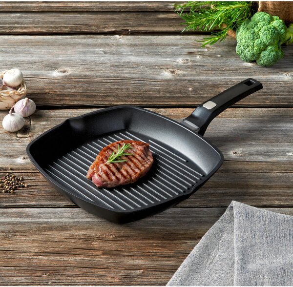 PONEV ZA ŽAR Perfect Cooking 28/28 cm premaz proti prijemanju Greblon®