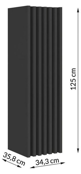 SREDNJE VISOKA OMARA 35/125/36 cm