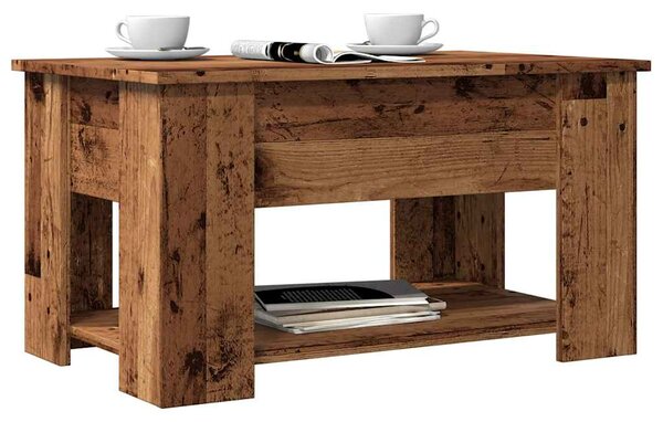 VidaXL Kava miza Old Wood 79x49x41 cm Inženirski les