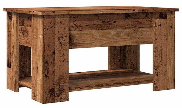 VidaXL Kava miza Old Wood 79x49x41 cm Inženirski les