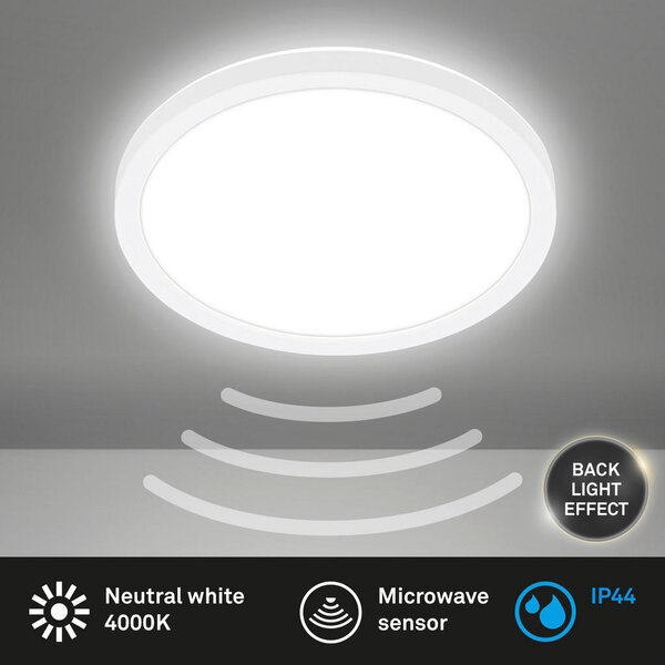 STROPNA KOPAL. LED-SVETILKA Move 24/3 cm 4000 K