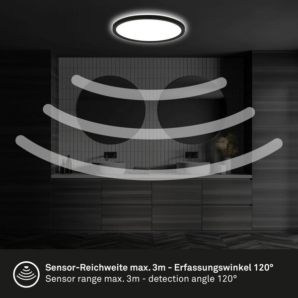 STROPNA KOPAL. LED-SVETILKA Move 29/3 cm 4000 K