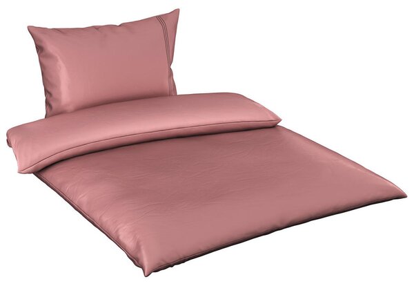 POSTELJNINA MAVIE 140/200 cm saten roza
