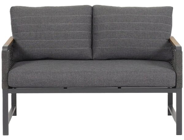 LOUNGE ZOFA tkanina aluminij