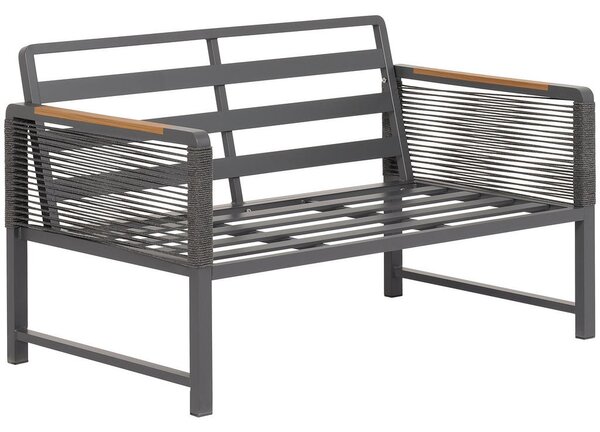 LOUNGE ZOFA tkanina aluminij