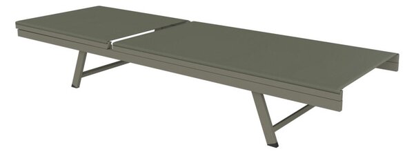 LEŽALNIK aluminij prašno lakirano zelena