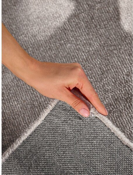 Siva ročno tkana preproga iz mešanice volne 120x180 cm Kari – Villeroy&Boch