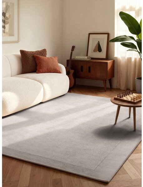 Siva ročno tkana preproga iz mešanice volne 120x180 cm Kari – Villeroy&Boch