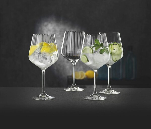 Set kozarcev za gin 4/1