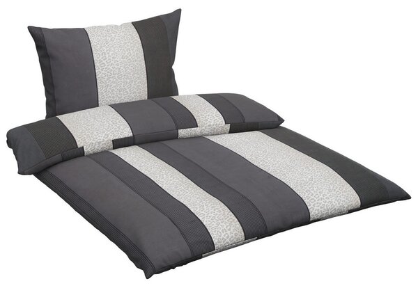 POSTELJNINA AMURAPAR 140/200 cm saten antracit