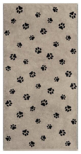 BRISAČA ZA TUŠIRANJE We love dogs črna 80/150 cm