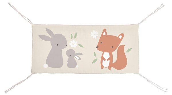 OBLOGA ZA POSTELJICO Pretty Forest 32/40/20 cm tkano večbarvno, rjavosiva