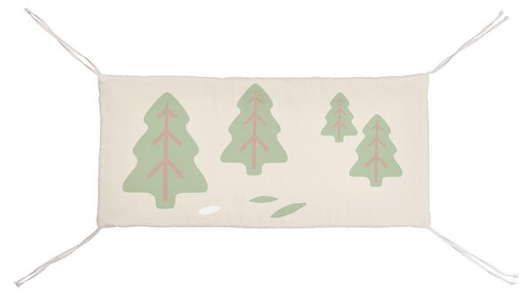 OBLOGA ZA POSTELJICO Pretty Forest 32/40/20 cm tkano večbarvno, rjavosiva