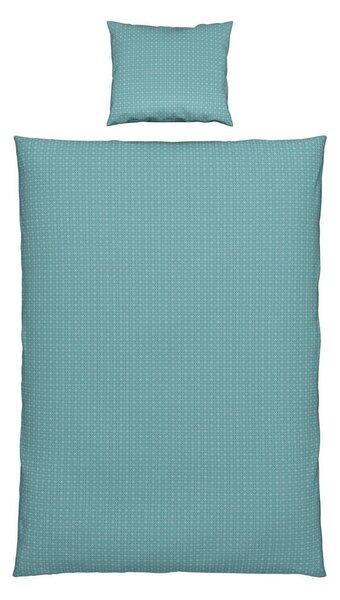 POSTELJNINA MELISA 140/200 cm saten barve petroleja