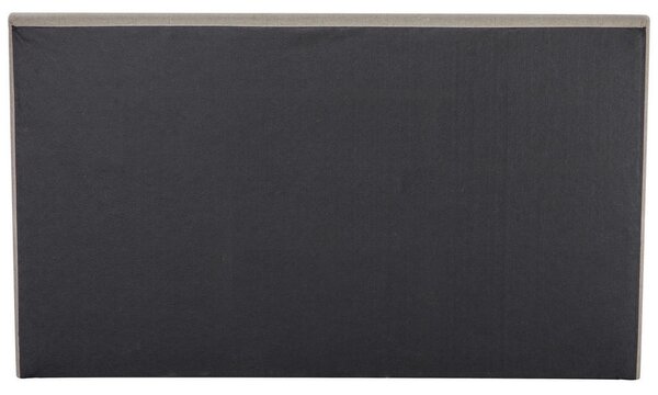 OBLAZINJENA POSTELJA 180 cm x 200 cm , tekstil, les, kovina bež