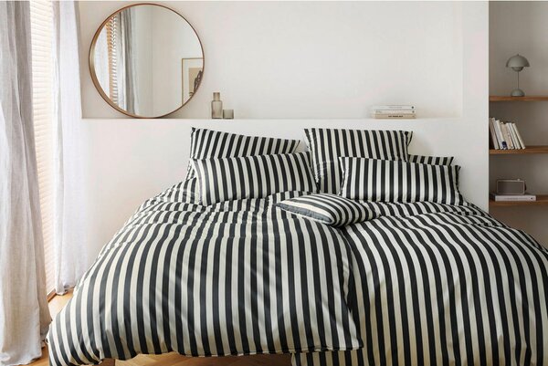 POSTELJNINA STUDIO LINE 140/200 cm mako saten antracit