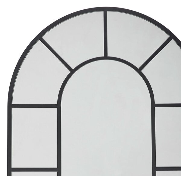 STENSKO OGLEDALO, 70/170/2,5 cm kovina, steklo, leseni material