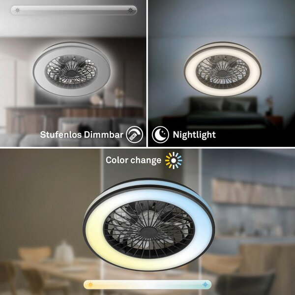 STROPNI VENTILATOR 3000-6500 K