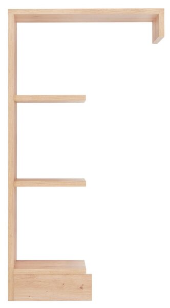 REGAL ZA DOJENČKE 55/101/33 cm barve hrasta
