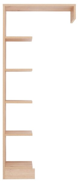 REGAL ZA DOJENČKE 67/158/33 cm barve hrasta